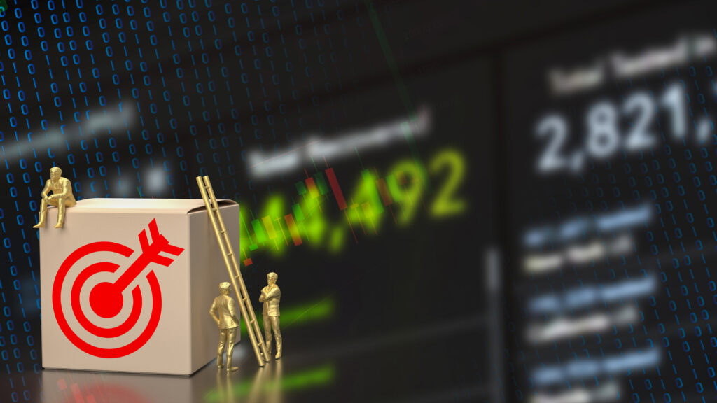 target-symbol-box-business-concept-3d-rendering target symbol box business concept 3d rendering